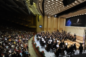Marek Janowski dirijând Orchestra din Berlin la Sala Palatului